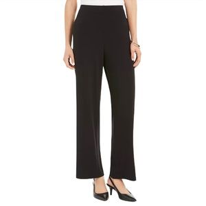 Alfani Wide Leg Trousers Pleated Front Stone Tan Dress Pants Career Wear 2 Short